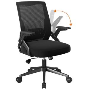 COMHOMA Silla de oficina ergonómica, silla giratoria con re…