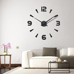 Warminn Reloj de Pared, Adhesivo para Bricolaje, Reloj de P…