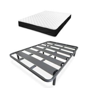 Homey - Cama Completa con Colchón Sleep Pro Reversible   So…