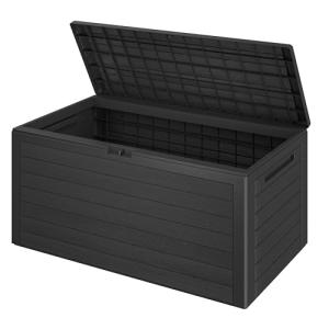 CASARIA® Baúl de Almacenamiento Arcon de Jardín Exterior Co…