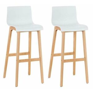 CLP Set De 2 Taburetes Hover con Estructura De Polipropilen…