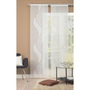 Home Fashion Panel Deslizante, Tela, Beige