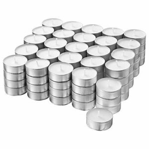 H HANSEL HOME 30-500 velas de té - 100 piezas candelitas -…