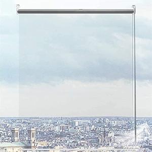 Persiana enrollable transparente para exteriores, grande, i…