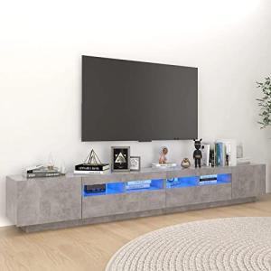 Homgoday Mueble para TV Moderno Mueble para TV con Iluminac…