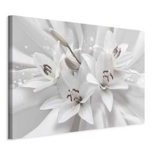 murando Cuadro en Lienzo blancoe Lirios 120x80 cm Vlies Imp…