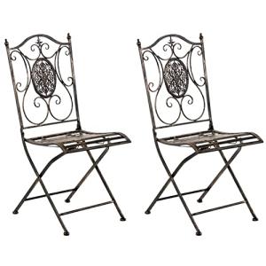 CLP Set De 2 Sillas para Jardín Sibell Plegables I Sillas M…