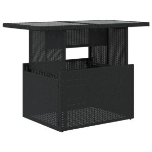 vidaXL Mesa de Jardín Superficie de Vidrio, Mesita de Centr…