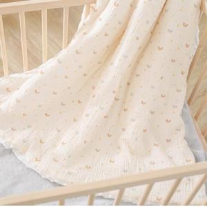 SUPERBE BEBE Manta de bebé Oeko Tex Soft Minky y Muselina -…