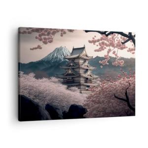 ARTTOR Lienzos decorativos Asia Japón Cereza Japonesa Cuadr…