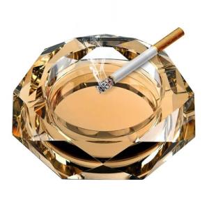 YUEMING Cenicero Absorbe Humo de Cristal Octogonal 10 cm -…