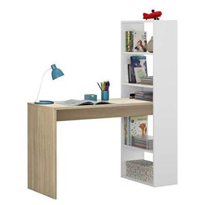 Mobelcenter - Escritorio y estantería Reversible - Mesa de…