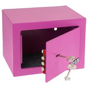 HMF 49216-15 Caja fuerte pequeña con llave, caja fuerte par…