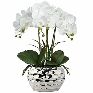 Oairse Planta Artificial orquídeas Decorativas como Flores…