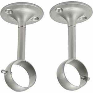 Amazon Basics Set de 2 Soportes Ajustables de Techo, 1 Paqu…