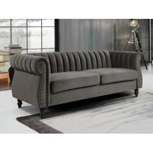 Chesterfield Trumbo - Sof√° de 3 plazas de Terciopelo con E…