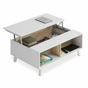Habitdesign 0F6633BO - Mesa de centro elevable Zaiken comed…
