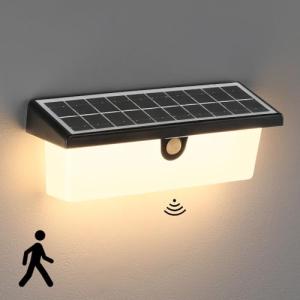 Lightsjoy Aplique Pared Exterior Luz Solar LED con Sensor d…