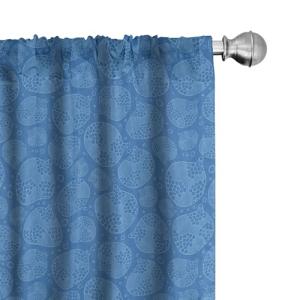 ABAKUHAUS Acuático Juego de 2 Paños Cortinas, Sea Bubble bo…