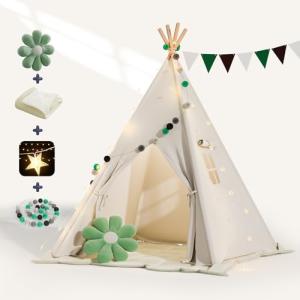 BlueWood Tipi Infantil, Tienda de campaña Interior para Niñ…