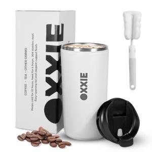OXXIE Vaso Termo Cafe Para Llevar Pequeño 350ml, Vaso Termi…