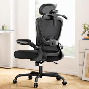 Marsail Silla de Oficina ergonómica con reposacabezas 3D y…