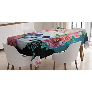 ABAKUHAUS Cráneo del azúcar Mantele, gótica Acuarela, Estam…