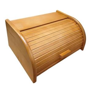 Panera de madera con tapa corredera de madera densa - Grand…