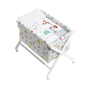 mibebestore Vestidura Minicuna Tijeras Blanco Jungla (No In…