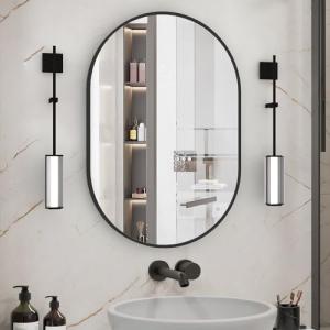NEUWEABY Espejo Ovalado de baño, Espejos ovalados de tocado…