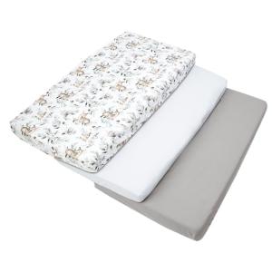 Medi Partners Sabana Bajera Cuna 60x120 Set de 3-100% Algod…