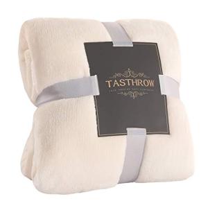 TASTHROW Manta Cama de Microfibre Franela, Suave Manta Mant…