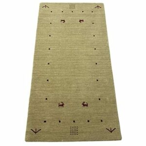 WAWA Gabbeh Loom Lori - Alfombra Oriental 100% Lana Tejida…