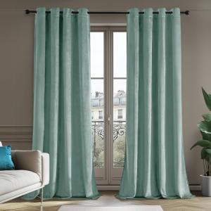 Deconovo Cortinas Opacas con Ojales, Cortinas Térmicas para…
