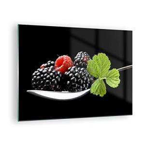 ARTTOR Vidrios decorativos Cuchara frambuesa zarzamora frut…