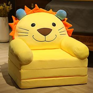 YUDIZWS Sillón Infantil Plegable Sofá Infantil de Felpa con…