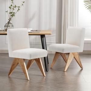 chairus Juego 2 de Sillas de Comedor sin Brazos Sillas de C…