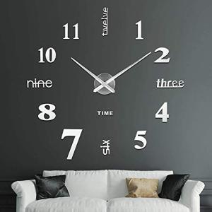 SOLEDI 3D Reloj De Pared Grande, DIY Reloj Pared Digital, M…