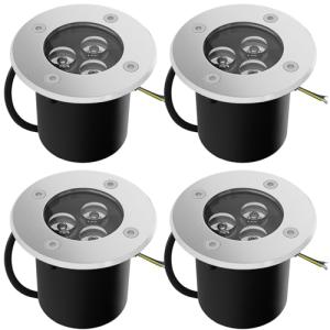 Goodia Foco Suelo Led Lámpara de Subterránea 3W LED Foco em…