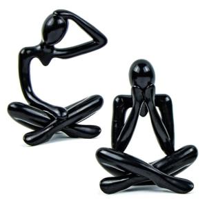 VPOUERY 2 Piezas Estatuas Decorativas Decoraciones de Ofici…