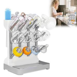 HOVCEH Seca Biberones, Escurridor Biberones y Tetinas con B…