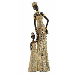 Lifestyle & More Escultura Moderna Figura Deco Mujer Africa…