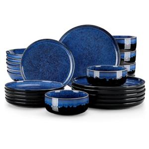 vancasso STARRY Juego de Vajilla Completa para 6 Persone, P…
