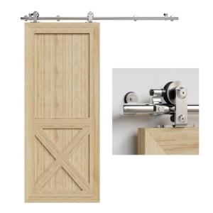 TSMST 5.5FT/168CM Herraje para Puerta Corredera Kit de Acce…