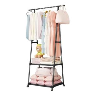 MAGIC SELECT Perchero Triangular con Barra Superior y 2 Bal…