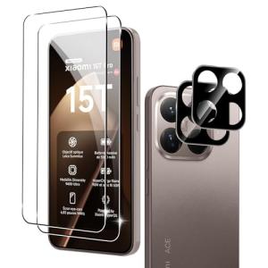 Fitudoos para Xiaomi 15T/15T Pro Cristal Templado Protector…
