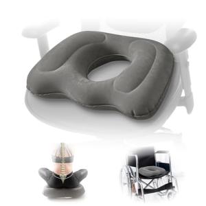 Cojín de asiento multifuncional, almohada inflable de dona,…