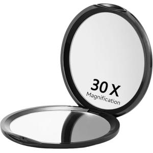 Zernblend Espejo de Bolsillo Compacto con Aumento 1X/30X, I…