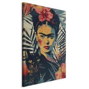 murando - Cuadro en Lienzo Frida Kahlo 80x120 cm 1 pieza -…