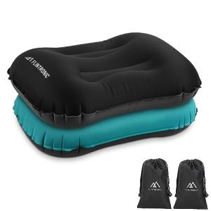 flintronic 2PCS Almohada de Playa Hinchable, Almohada Campi…